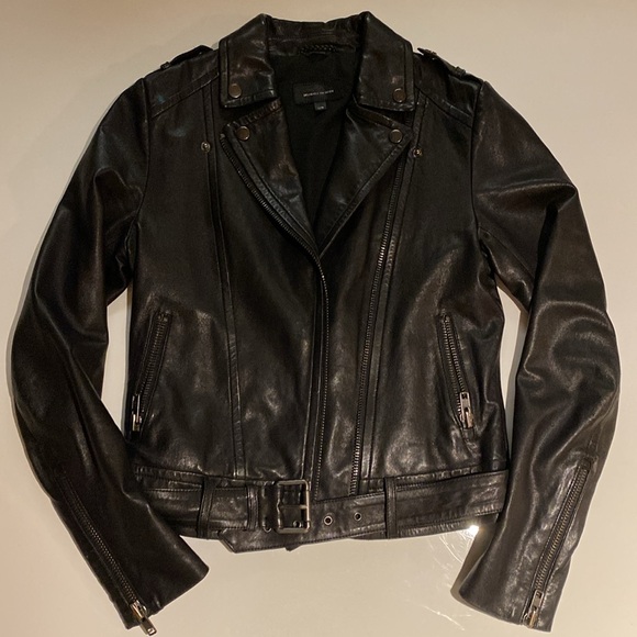 Mackage for Aritzia Florica Leather Jacket - Picture 1 of 5
